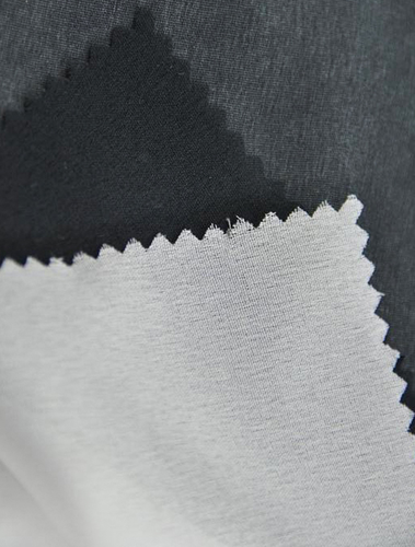 Woven interlining is a fabric that is used to reinforce and enhance the structure of clothing